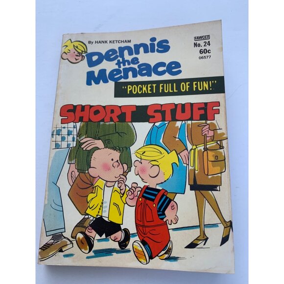Dennis The Menace Pocket Full Of Fun Short Stuff Comic Book No. 24 1972 - Picture 11 of 11